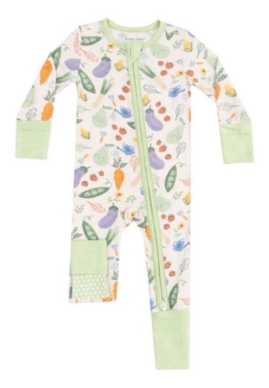 NWT Angel Dear Veggie Patch Zipper Romper Size 18-24 Months